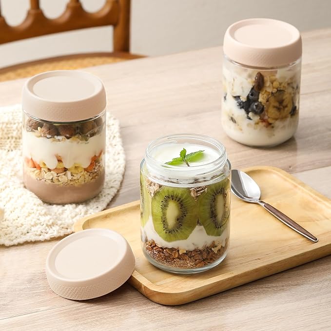 NETANY 6-pack 16oz Glass jars - Image 6