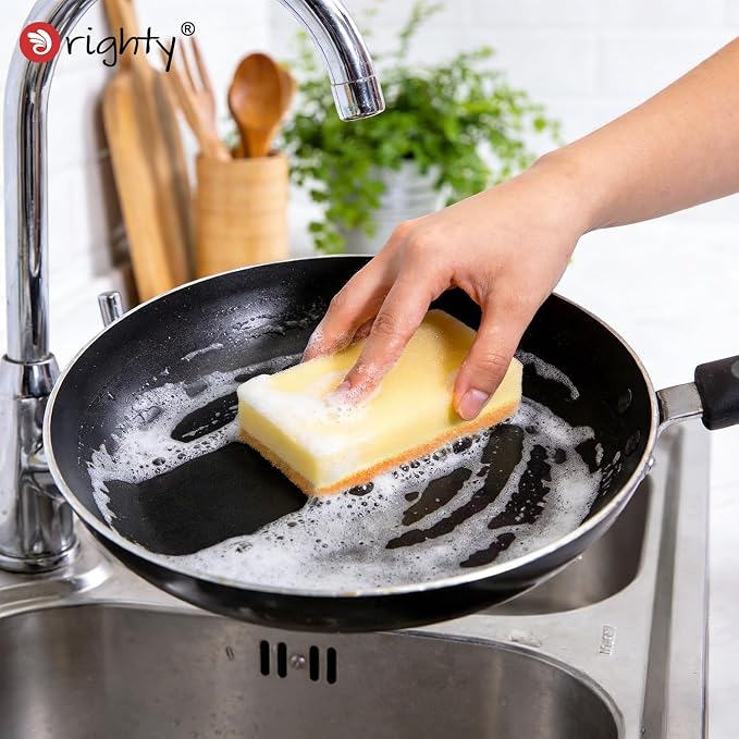 Orighty Dish Sponges, Temperature-Responsive Kitchen Sponges 12 Pack | - Image 3