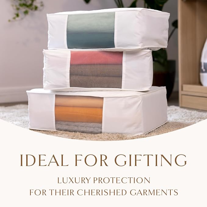 Luxury Organic Cotton Sweater Storage Bag - Image 6