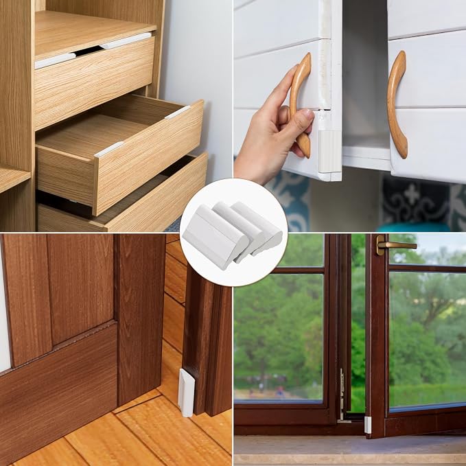 Kneelisa 196” Wedge-Shape Foam Window Weather Stripping Door Seal | - Image 6
