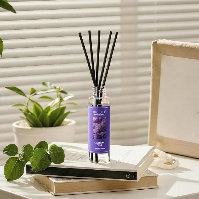 Reed Diffuser Oil Refill/Lavender Field/3.38 oz / 1 Pack/Air Freshener & - Image 3