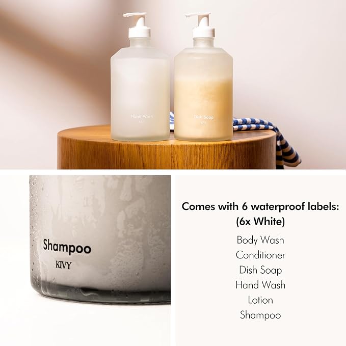 KIVY Glass Soap Dispenser Set - Image 5