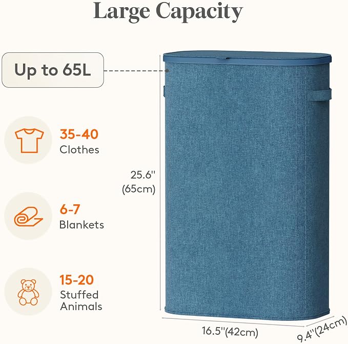 Lifewit Slim Laundry Basket - Image 3
