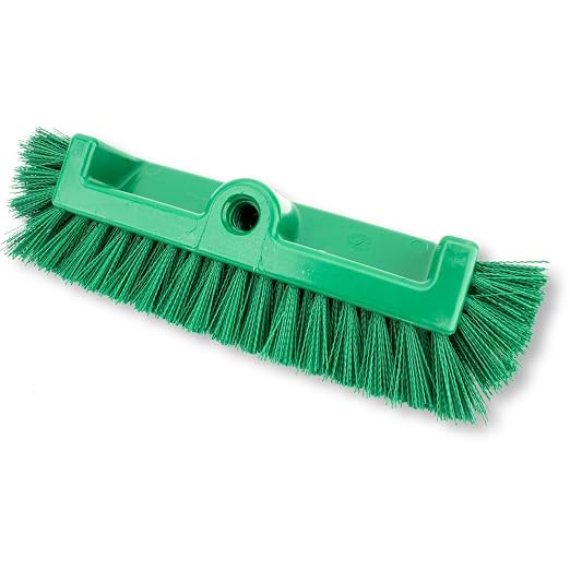 SPARTA Multi-Level Tile Scrub Brush 12" Wide Brush Head, Heavy-Duty Tile - Image 5