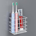 Open-Design Adhesive Shower Toothbrush Holder Wall Mounted by Oasiteege