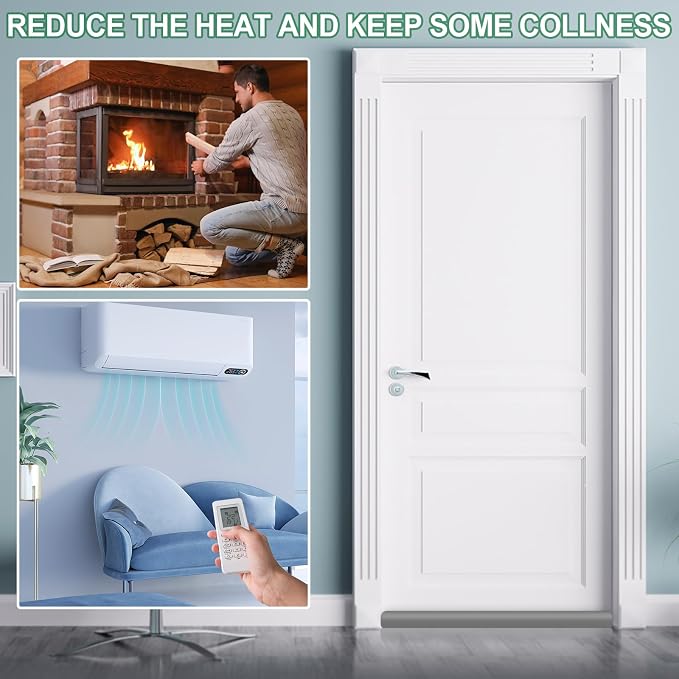 MAXTID Door Light Blocker 36", Weather Stripping, Insulation Strip | Under Door - Image 6