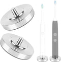 2Pack Silver Electric Toothbrush Holder by LUEXBOX