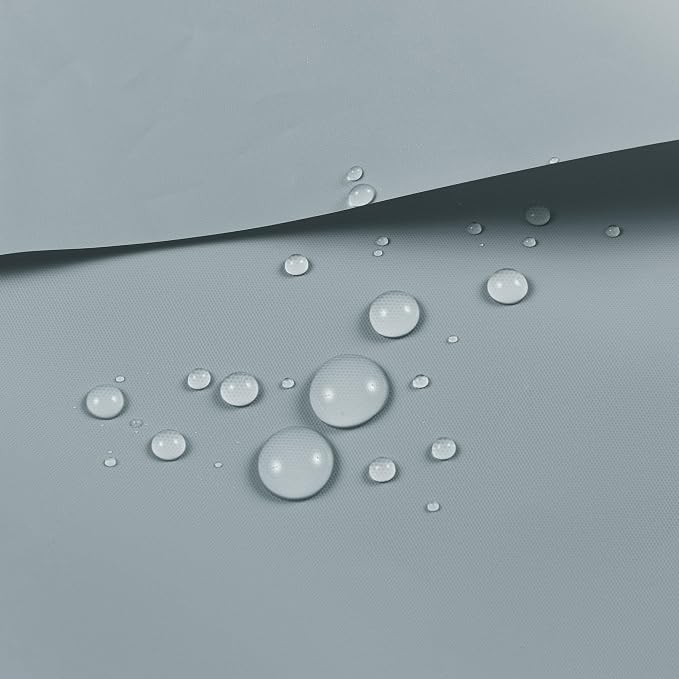 Barossa Design Shower Curtain Liner Standard Size, Stone Blue - Image 5