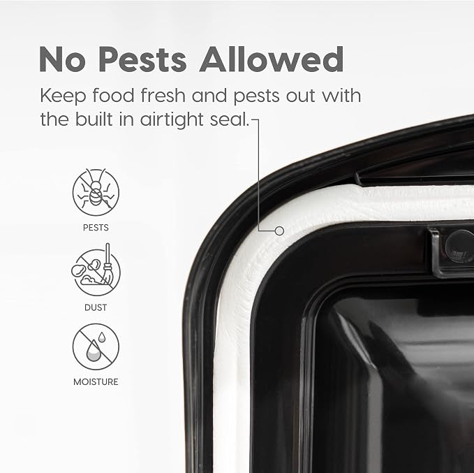 IRIS USA Dog Food Storage Container, Made in USA | BPA-Free, Airtight Seal - Image 4