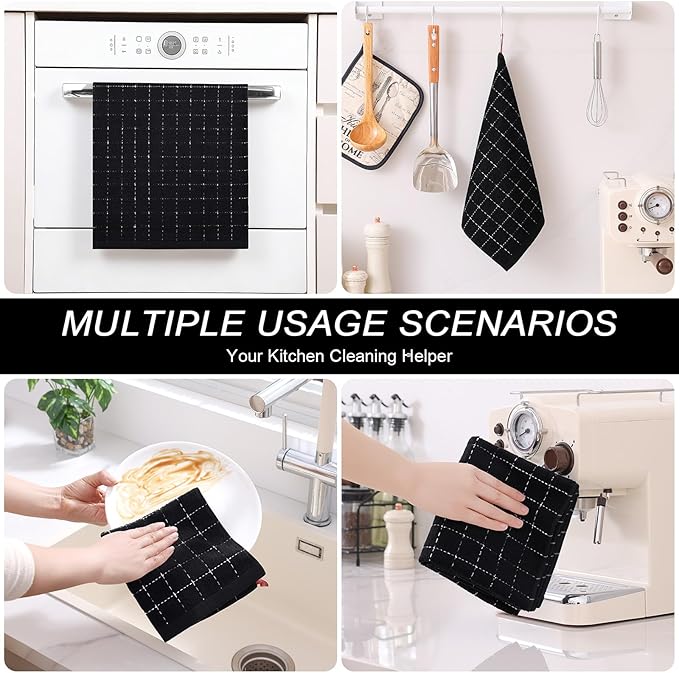 Homaxy Kitchen Towels and Dishcloths Set - Image 5
