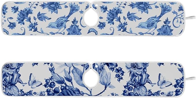 Sink Mat for Faucet Sink Splash Guard Faucet Handle Drip Catcher for Kitchen - Image 3