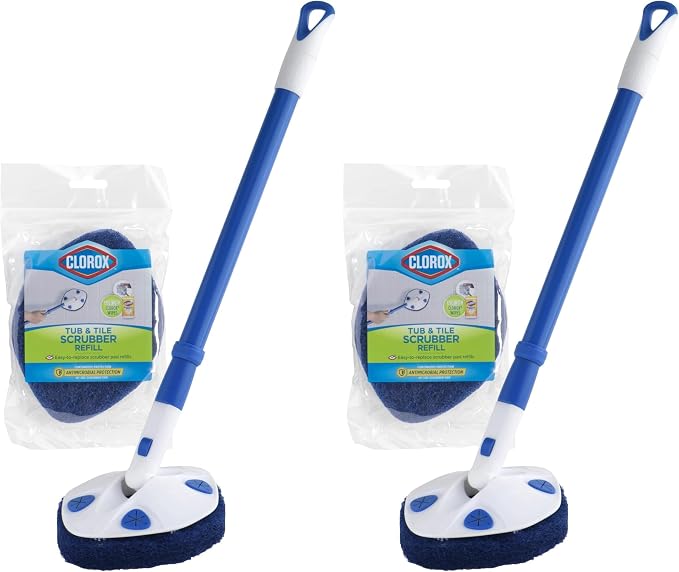 CLOROX Extendable Tub and Tile Scrubber by Clorox