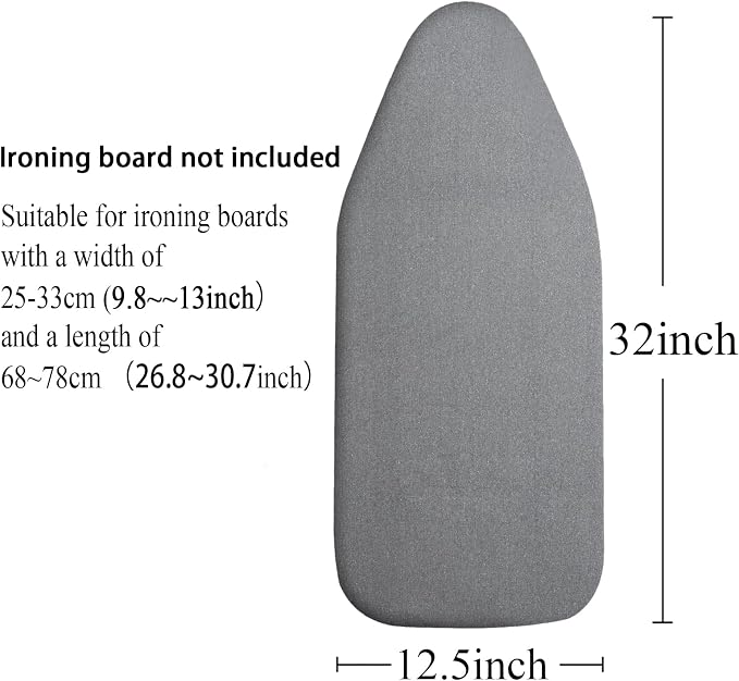 Small Ironing Board Cover Scorch Resistant, Table top Ironing Cover - Image 2