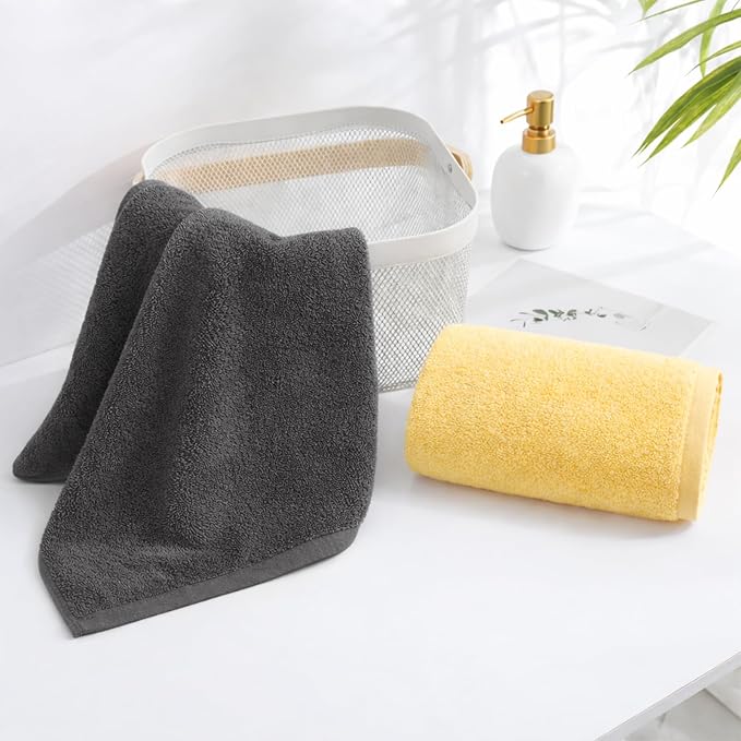 4-Pack Cotton Hand Towels for Bathroom - Image 9