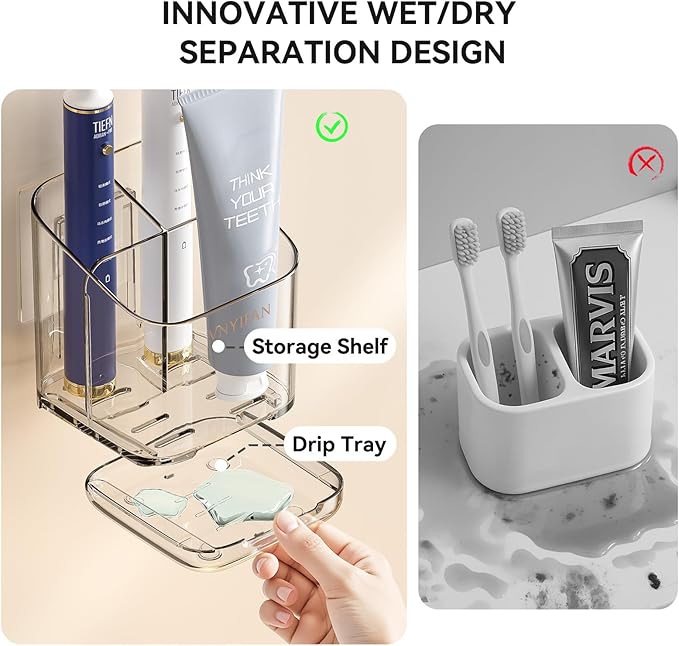 3 Slots Toothbrush Holders - Image 4
