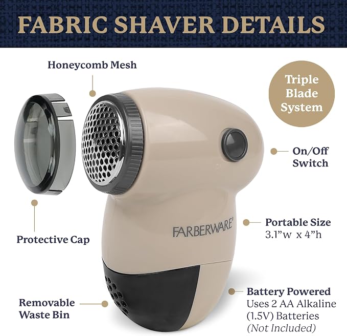 Farberware Fabric Shaver & Lint Remover - Image 6