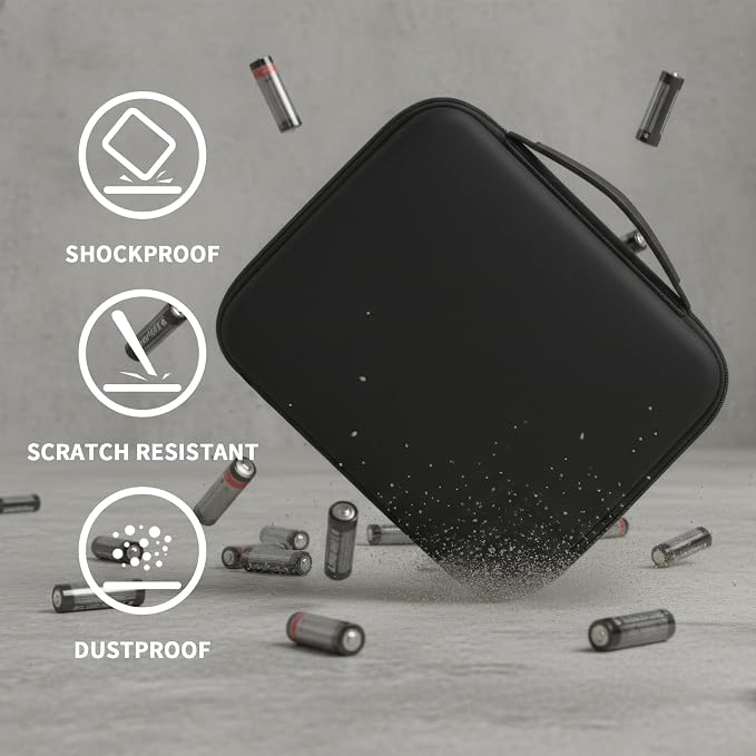 Comecase Battery Organizer Storage Box - Image 5
