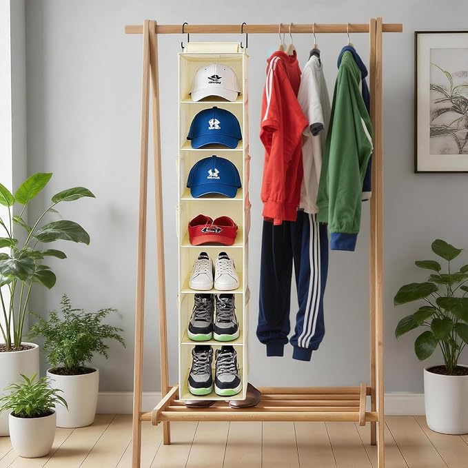 Hanging Shoe Organizer for Closet - Image 2