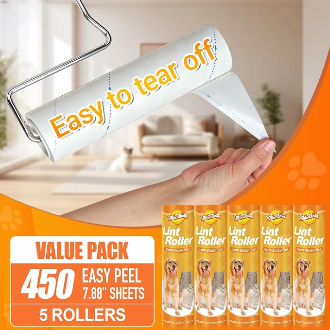 WulaWindy Long Handle Lint Roller - Image 4