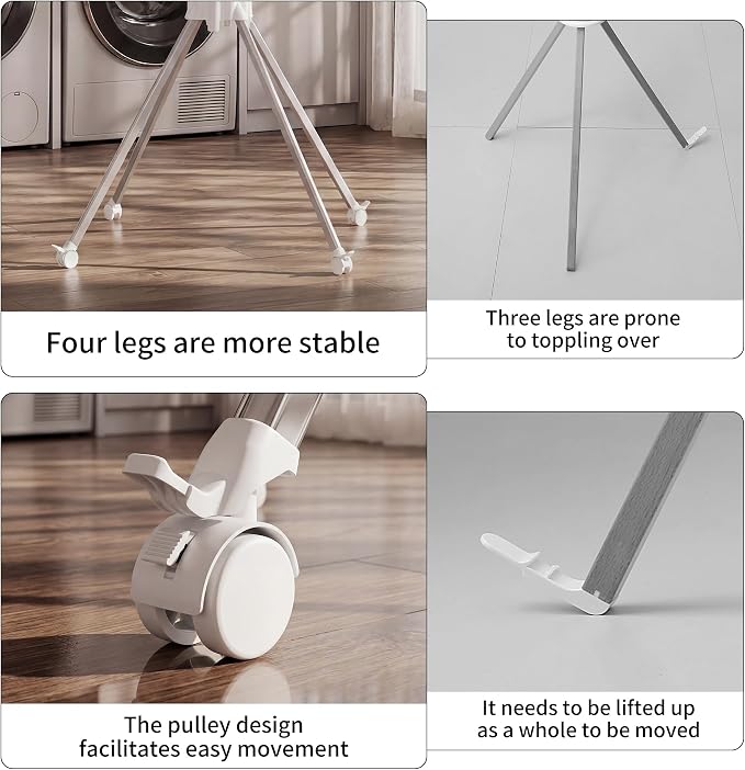 RFOUO Foldable Clothes Drying Rack - Image 5