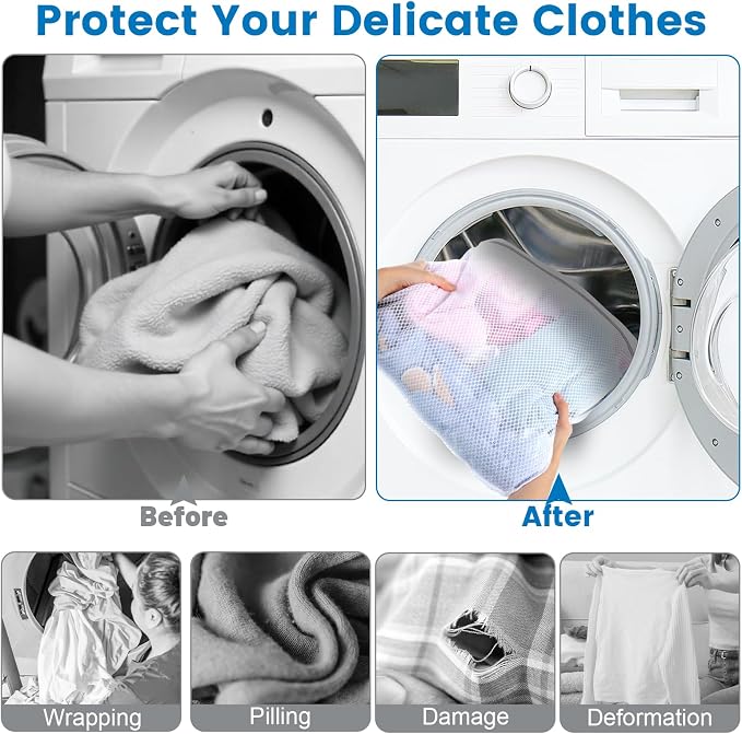Dntorx 4 Pack X-Large Mesh Laundry Bags - Image 4