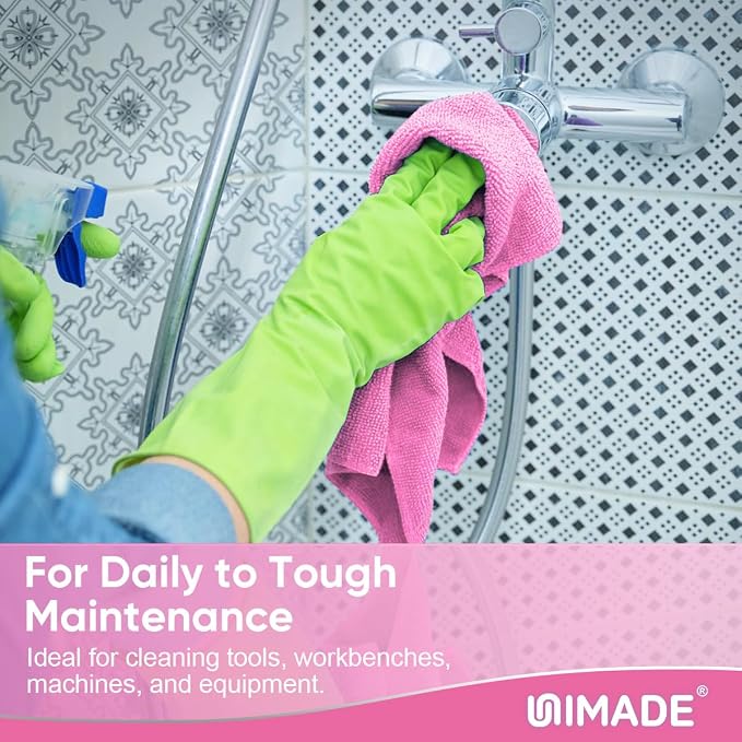 UNIMADE Microfiber Cleaning Cloth, 100 Sheets Microfiber Towels - Image 6