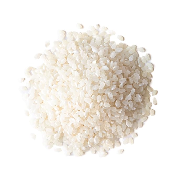 Food to Live Short-Grain White Rice, 6 Pounds – Premium Japanese Style Short-Grain, Perfectly Sticky, Vegan, Kosher rice. Easy to Cook. Great as a Side Dish. Great for Sushi, Rice Salads, and Desserts