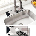 Sink Faucet Absorbing Mat, 2 Pack Drying Mat Around Faucet Sink Splash Guard by BathtubMat