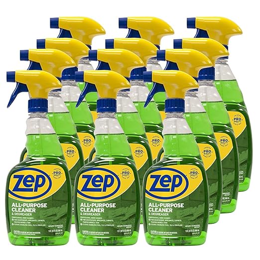 Zep All-Purpose Cleaner & Degreaser – Multi Use Multi Surface Solution – 32 oz- by Zep