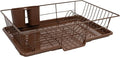 Sweet Home Collection Space-Saving 3-Piece Dish Drainer Rack Set: Efficient by SweetHomeCollection
