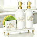 Cisily Kitchen Soap Dispenser Set Comes by CISILYHOMELIFE