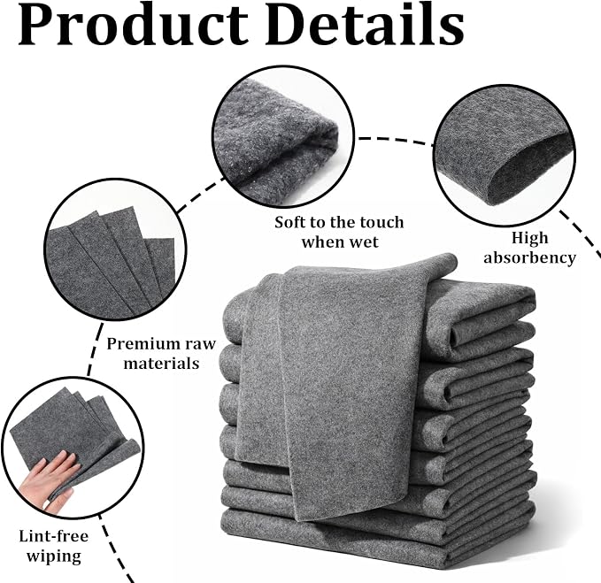SynHHergyx Thickened Magic Cleaning Cloth, Stainless Steel - Image 3