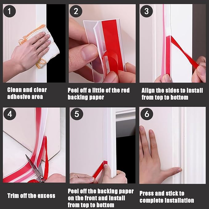 Upgrade T-Shaped Door Draft Stopper - Image 6