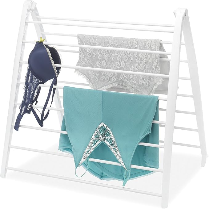 Whitmor Spacemaker Folding Drying Rack, Freestanding Indoor Clothes Dryer - Image 5