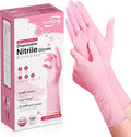 SwiftGrip Disposable Nitrile Dishwashing Gloves, Extended 12 Inches Cuff by SwiftGrip