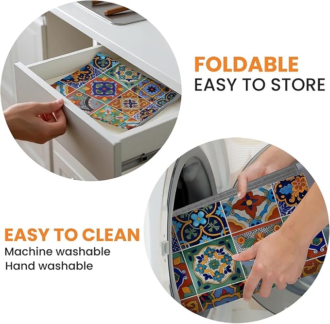 Talavera Mexican Tiles Dish Drying Mat - Image 5