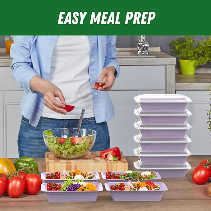 50 Pack 32 oz Meal Prep Containers - Image 6