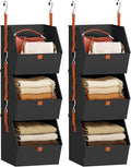 Collapsible Hanging Closet Organizer by Homsorout