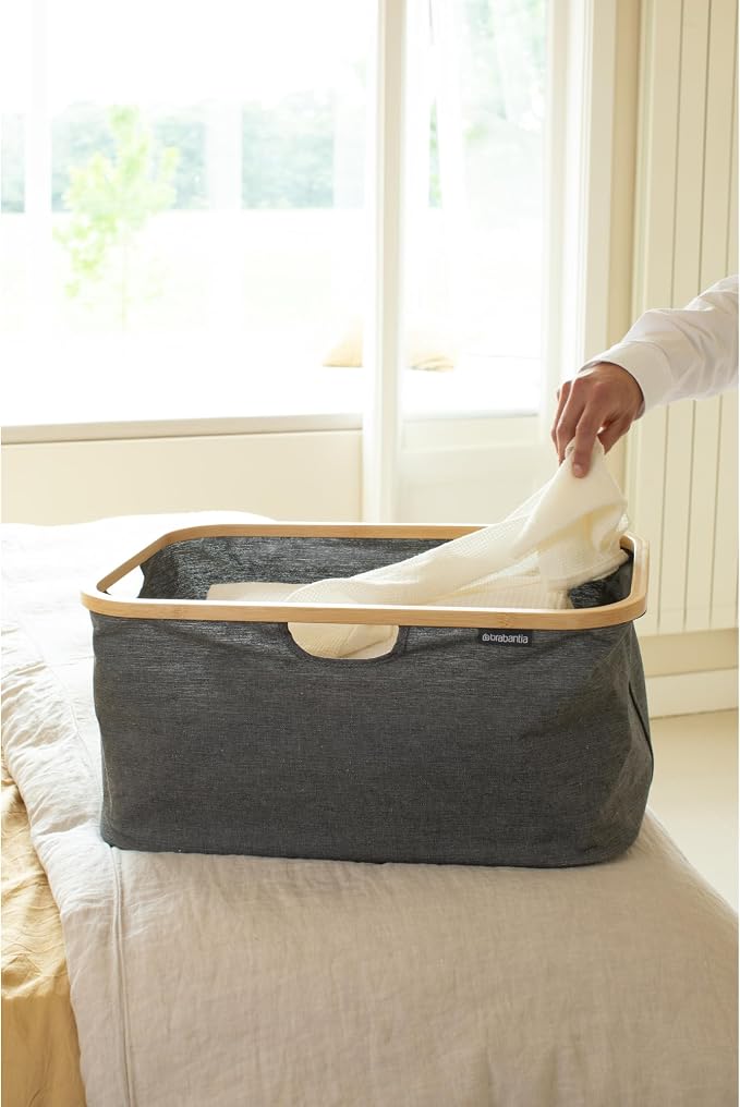 Brabantia - Foldable Laundry Basket 10.6 Gal - Water Resistant Hamper - Image 9