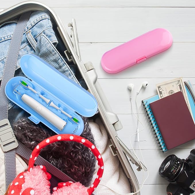 Fowecelt 2 Pack Electric Toothbrush Travel Case - Image 3