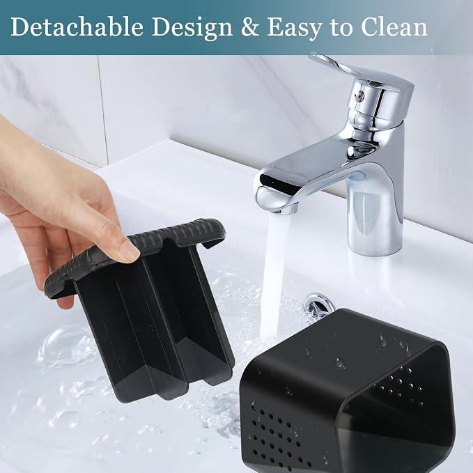 Toothbrush Holders for Bathrooms, Toothbrush and Toothpaste Holder | Easy To - Image 4