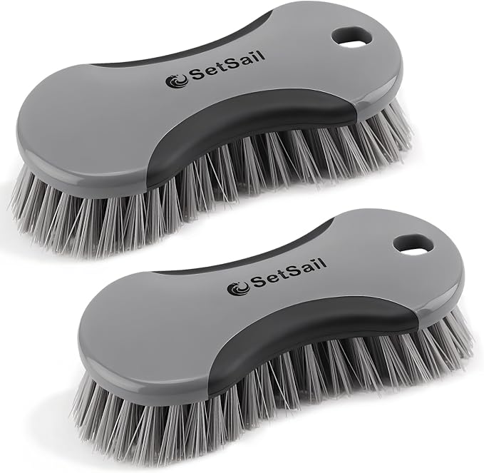 SetSail Multi-Purpose Scrub Brush of 2 Pack by SetSail