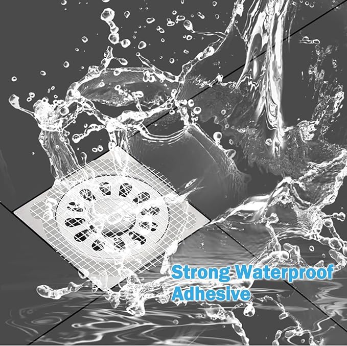 40 Pack Disposable Shower Drain Hair Catcher Stickers - Image 6