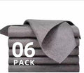 6 Pack Thickened Magic Cleaning Cloths, 30x30cm Reusable Microfiber Cleaning by LikGuest