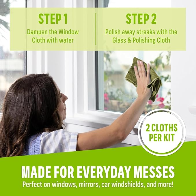 E-Cloth Window and Glass Cleaner Kit, Just Add Water - Image 2
