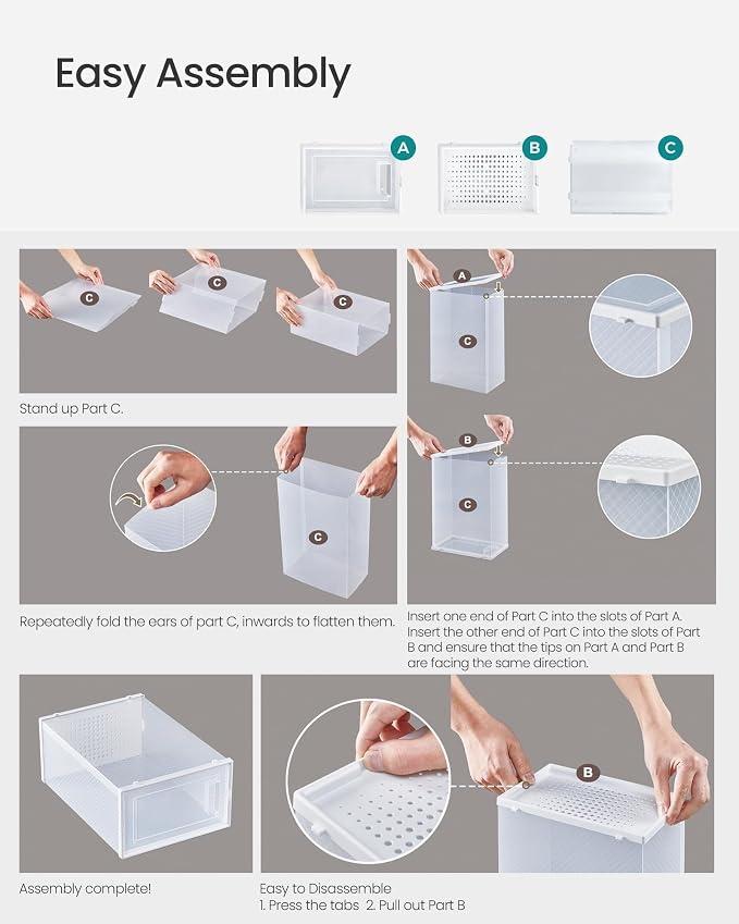 SONGMICS Shoe Boxes - Image 7