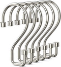Goowin Shower Curtain Hooks, Rustproof Black Shower Curtain Rings, Kitchen by Goowin
