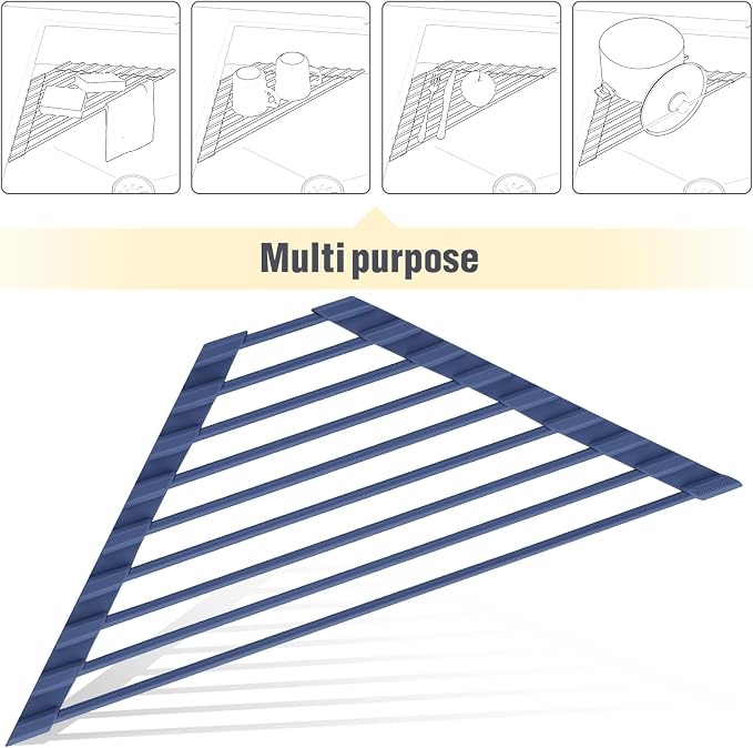 Tomorotec Roll Up Dish Drying Rack - Image 7