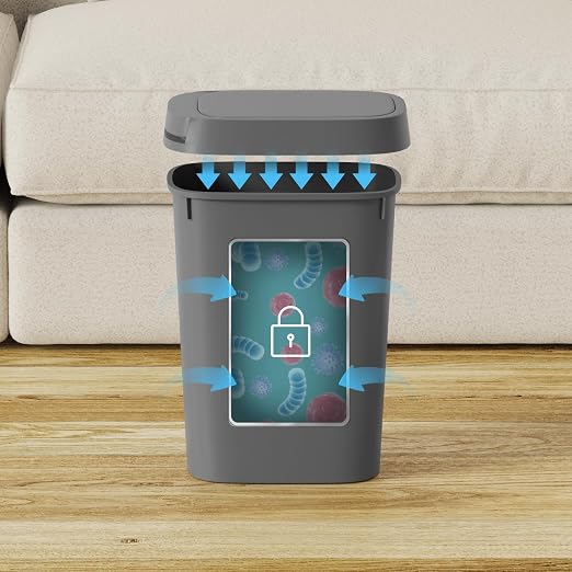 KSSKSS 3 Pack Bathroom Small Trash Can - Image 5
