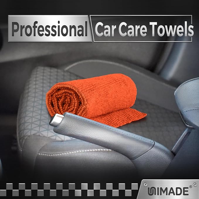 UNIMADE Microfiber Cleaning Cloth, 400PK Commercial Grade Work Rags - Image 5